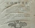 COMPTE RENDU DU NOUVEAU CONSEIL-GÉNÉRAL DU DÉPARTEMENT D'ILLE ET VILAINE, par le DIRECTOIRE sortant, de sa gestion depuis le quinze novembre 1791, ...