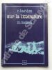 SUR LA LITTÉRATURE. Roland BARTHES, Maurice NADEAU