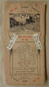 Carte Michelin N° 30 Mont de Marsan.