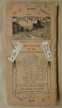 Carte Michelin N° 30 Mont de Marsan.. [Michelin)