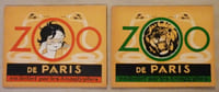 Zoo de paris en relief par les anaglyphes. 1ère série et 2ème série.