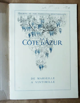 Atlas PLM. La Côte d'Azur. De Marseille à Vintimille.. Atlas.
