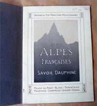 Atlas PLM. Savoie. Dauphiné. Massif du Mont-Blanc=Tarentaise=Maurienne=Chartreuse=Vercors=Oisans.