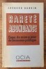 Raret&eacute; et Abondance. Essai de mise &agrave; jour de l'&eacute;conomie politique.. Duboin (Jacques).
