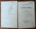 Etudes Historiques sur L'Angoumois.. Marvaud (M. F. ).