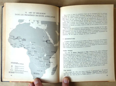 Histoire des peuples Noirs. Cours moyen.