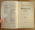 Correspondance 1899-1926. Pr&eacute;face et notes par Robert Mallet.. Claudel (Paul) et Gide (Andr&eacute;).