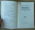 Textes sous une occupation 1940-1944.. Montherlant (Henry de).