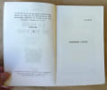La Prise du Pouvoir. Traduit du polonais par Jeanne Hersch.. Milosz (Czeslaw).
