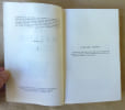 La Matrice. Traduit de l'anglais par Etiemble.. Lawrence (T.E.).