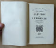 La Pierre et le Triangle. Traduit de l'allemand par Andr&eacute;e R. Picard.. Schroers (Rolf).