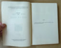 Souvenir Souvenirs. Traduit de l'am&eacute;ricain par Henri Michel.. Miller (Henry).