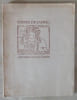Les Po&eacute;sies de Sappho de Lesbos d&eacute;cor&eacute;es par Jean Chi&egrave;ze.. Sappho.