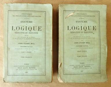 Système de Logique Déductive et Inductive. Exposé des principes de la preuve et des méthodes de recherches scientifiques.