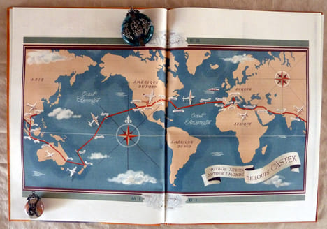 Mon Tour du Monde en Avion.. Castex (Louis).