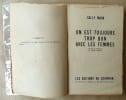 On est toujours trop bon avec les femmes.. Sally Mara (Raymond Queneau).