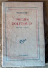 Poèmes Politiques. Préface d'Aragon.. Eluard (Paul).
