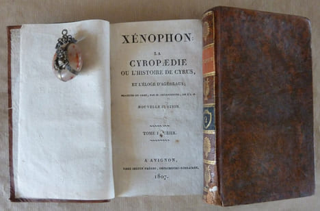 La Cyropaedie ou l'histoire de Cyrus, et l'éloge d'Agésilaus; traduite du grec par M. Charpentier de l'A. F... Xénophon.