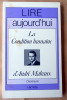 La Condition Humaine d'André Malraux.. Bréchon (Robert).