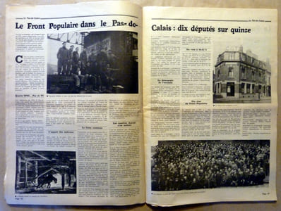 Nord Matin, numéro spécial pour le 50ème anniversaire du Front Populaire dans le Nord-Pas-de-Calais.