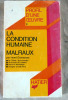 La Condition Humaine de Malraux.. Dumazeau (Henri).