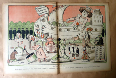 L'Assiette au Beurre. N°35 du 30 novembre 1901. "Les Joujoux du Préfet".