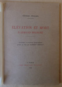 Elévation et Mort d'Armand Branche.