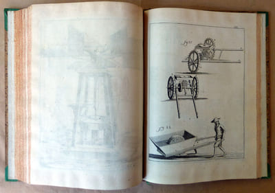 Recueil d'Ouvrages Curieux de Mathématique et de Mécanique, ou Description du Cabinet de Monsieur Grollier de Servière avec près de cent planches en taille-douce... Seconde Edition