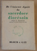 De l'Eminente Dignité du Sacerdoce Diocésain.. Masure (E.; Directeur au Grand Séminaire de Lille).