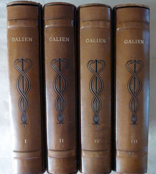 Galien. Epitome en quatre partie. Gallien.