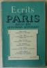 Ecrits de Paris. Revue des Questions Actuelles, décembre 1947.. Dacier, Virion, Boutang, Massenon...
