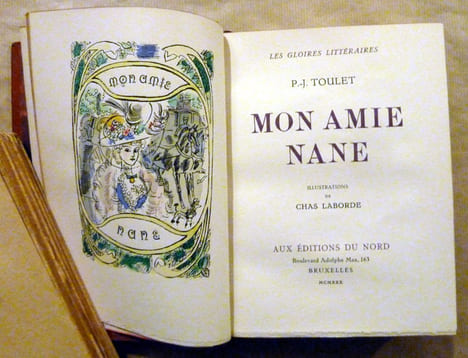Mon Amie Nane. Illustrations de Chas laborde.. Toulet (P.-J.).