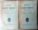 Histoire de Sainte Thérèse d'après les Bollandistes ses divers historiens et ses oeuvres complètes (nouvelle édition en 2 vol.).. Collectif.