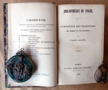 Curiosités des Traditions des Moeurs et des Légendes. Bibliothèque de Poche (Paulin).