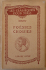 Poésies Choisies par Mlle Périer... avec sujets de dissertations..... Ronsard (Pierre de).