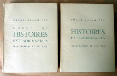 Histoires Extraordinaires. Nouvelles Histoires Extaordinaires. Illustrations de Gus Bofa. Traduction de Charles Baudelaire
