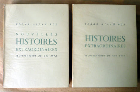 Histoires Extraordinaires. Nouvelles Histoires Extaordinaires. Illustrations de Gus Bofa. Traduction de Charles Baudelaire. Poé (Edgar).