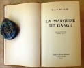 La Marquise de Gange. Introduction de Hubert Juin.. Sade (Marquis de).