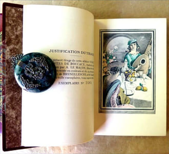 Vingt Contes de Boccace traduits de l'italien par Antoine Le Maçon. Illustrations de Brunelleschi.