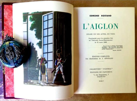 L'Aiglon. Drame en six actes et en Vers. Illustrations de J. Gradassi.. Rostand (Edmond).