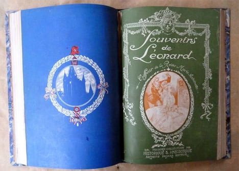 La Famille Royale au Temple. Journal de la Captivité. Suivi de Souvenir de léonard; coiffeur de La reine Marie Antoinette. (2 ouvrages en un).. Cléry.