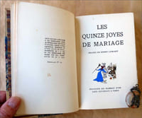 Les Quinze Joyes de Mariage. Illustrations d'Henry Lemarié.