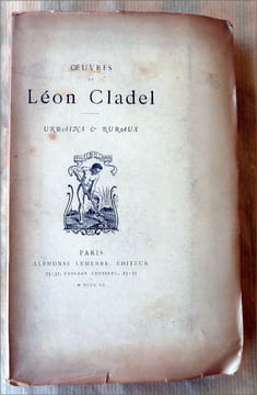 Urbains et Ruraux. Edition Originale sur grands papiers.. Cladel (Léon).