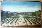 Une vue d'optique  représentant l'ancien Palais Royal. Anonyme
