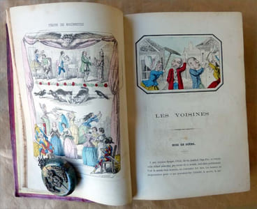 Théâtre de Marionnettes du Jardin des Tuileries. Textes et composition des dessins par l'auteur.