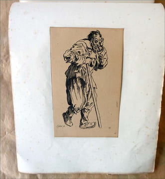 Capitano de Baroni. 25 planches gravées au XIXème d'après la célèbre série de gravure du maître de Nancy appelée "Les Gueux".. [D'après Jacques ...