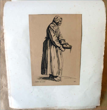 Capitano de Baroni. 25 planches gravées au XIXème d'après la célèbre série de gravure du maître de Nancy appelée "Les Gueux".. [D'après Jacques ...