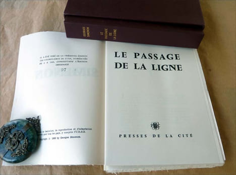 Le Passage de la Ligne.. Simenon.