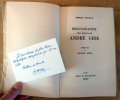 Bibliographie des Ecrits de André Gide.. Naville (Arnold).