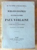 Bibliographie et Iconographie de Paul Verlaine, publiées d'après des documents inédits.. Van Bever et M. Monda.